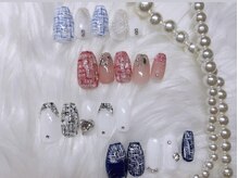 ネイル ボンボニエール 京阪シティモール天満橋店(Nail bonbonniere)/ツイードネイル
