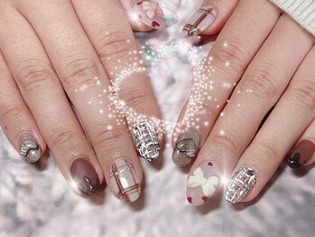 ハッピービューティー(Happy Beauty)/チョコレートネイル