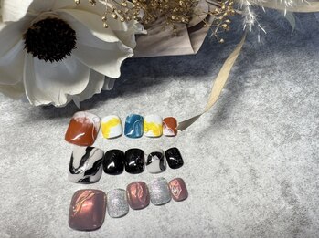 ネイルサロン ラプレ 国立店(lapule)の写真/～足元をネイルで彩る～サンダルの季節到来♪おしゃれは足元から/ご新規様オフ無料◎パラジェル/国立