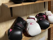 ガールズ ボクシング(Girls Boxing)の雰囲気（トレーニングに使うミットです♪）