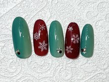 ミサコネイル(MISAKOネイル)/クリスマスアート
