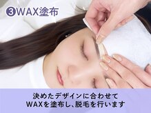 ヘイリーブロウ 錦糸町店/3.WAX塗布