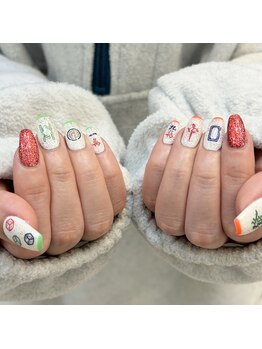 麻雀ネイル♪