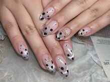 ミューネイル(Miu Nail)/マグネットヒョウ柄デザイン