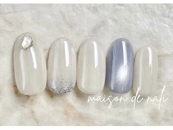 メゾン ド ナリ(maison de NALI)/シンプルアート6500円☆色変えOK