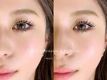 メアリー ネイルアンドアイラッシュ 八木店(mary)の雰囲気(上下まつ毛Designでお顔の印象コントロール)