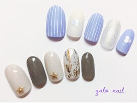 定額ジェルネイル　¥5500