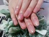 ★ジェルオフ★マニュキュアベース+トップコーティングハンドマッサージ