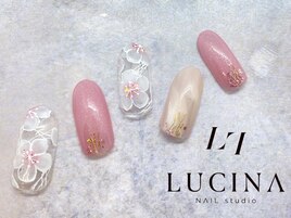 N-4 【新作】春の桜ネイル