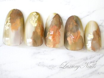 ラグジュアリー ネイルズ(Luxury Nails)/トレンド◇水彩Nail
