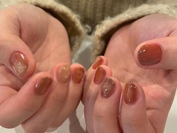 アイネイルズ 梅田店(I nails)/ちゅるんカラーぷっくり¥8700