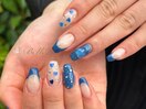 ブルーネイル☆