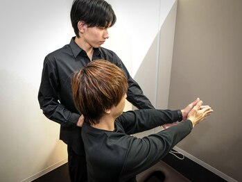 リンクストレッチ 渋谷宮益坂店/施術前の検査[マッサージ/渋谷]