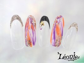 ハロウィンカラー×ニュアンス