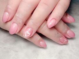 ワンポイントハートマグ