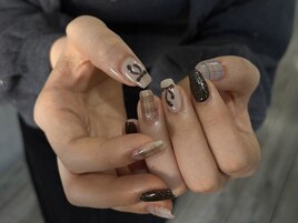 【Lica】リボン チェック 心斎橋