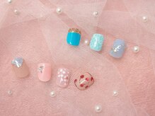 nail salon HARE 練馬[ジェルネイル/定額/持ち込み/フットネイル]【4/1オープン】の雰囲気（[練馬/フィルイン/マグネット/持ち込み/ニュアンス/定額]）