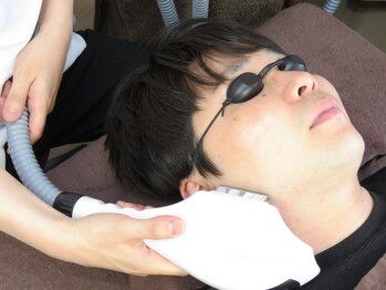 メンズファクトリー 練馬店の写真/ヒゲ脱毛で朝の時短を叶える◎メンズ脱毛専門サロンの技術で痛みを抑えた施術でツルすべ理想の美肌へ。