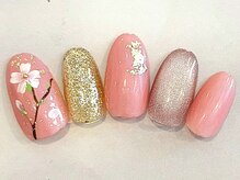 ティーエヌ 大船店/桜ネイル☆6600円
