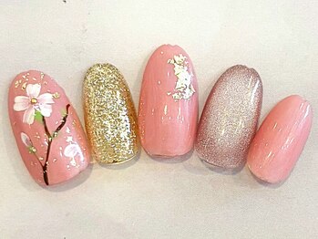 桜ネイル☆6600円