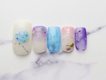 池袋ネイルサロン イイネイル(Ee-Nail)/ぷっくり水風船ネイル全員￥8500