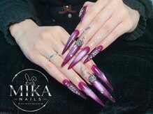 ミカネイルズ 心斎橋店(Mika Nails)の雰囲気（トレンド3D・Y2K・ワンホンネイル対応 >チップ長さだし/つけ放題）
