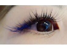 アイラッシュサロン フェリス(Luxury)/カラーエクステ☆ブルー♪