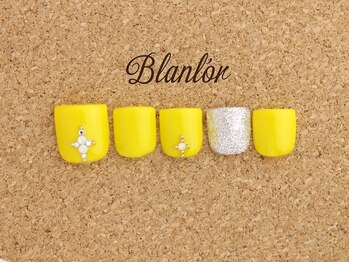 ネイルサロン ブランロール 三軒茶屋店(Blanl'or)/Foot イエローネイル