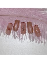 リル(RIRU)/チェリーネイルさくらんぼネイル