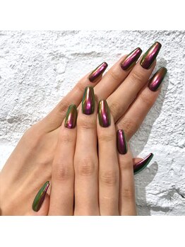 リグネイルスタジオ(Lig nail studio)/ミラーネイル