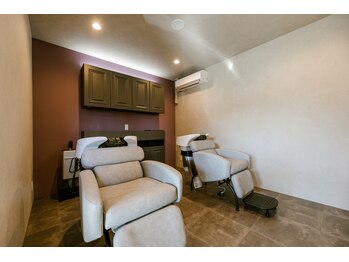 サロン エフ(salon f)/シャンプーブース