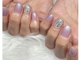 マグネットネイル/押し花ネイル