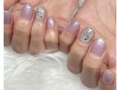 マグネットネイル/押し花ネイル