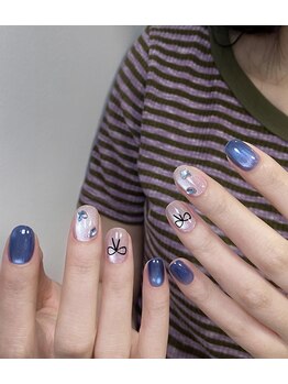 サムズアップネイル(thumbs up nail)/お客様ネイル