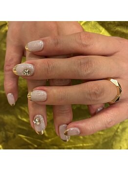 シードネイル(Seed nail)/【ブライダルdesign】フレンチ