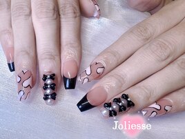 ブラックリボンネイル