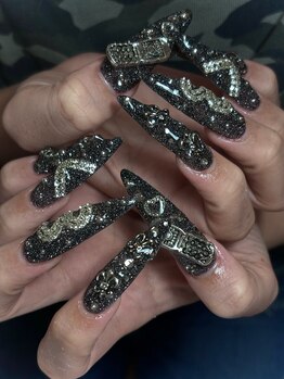 NAIL STUDIO UZU 有田店/グリッターネイル