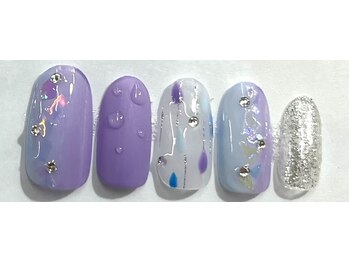 ネイルサロン ピーアンドビー(P&B)/6月月替わりデザイン