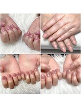 ソワ(sowa)/時短ネイル　ちゅるんと可愛い