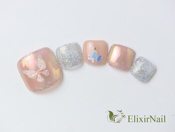 エリクサーネイル 神田(Elixir Nail)/フットやり放題 /クーポン使用