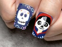 モルフォ 千駄ヶ谷(Morpho)/死者の日キャラクターネイル