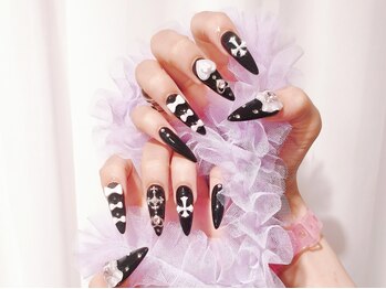 ワンホンネイル 新宿(Rumi Nail)の写真/他店にないパーツをご用意しているのでトレンド最先端・差別化されたデザインが可能★モチの良さも◎