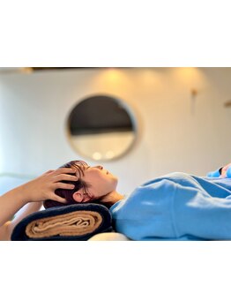 ヘッドスパで癒されたい