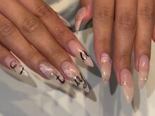 シェリーラメール 池袋店(cherie la mer)/筆記体ネイル