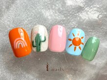 アイネイルズ 町田店(I nails)/夏モチーフネイル10480円