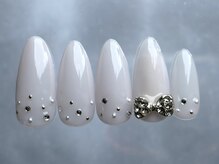 ジェミーネイル シンジュク(Jemiy nail shinjuku)/ちゅるピンクキラキラ¥8480
