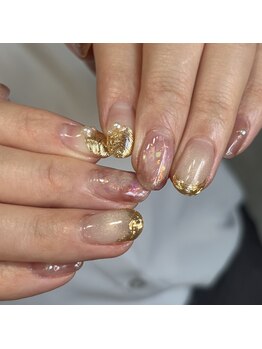 アティックネイルアトリエ(attic nail atelier)/平日限定おまかせネイル¥8200
