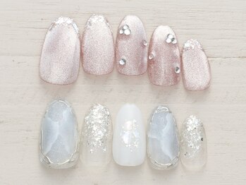 ネイルミックス 札幌大通本店(Nail Mix)の写真/【5990円★トレンドコース(60分)】周りと差が付く最旬ネイル!毎月変わるデザイン9種類/札幌大通