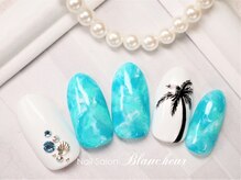 ネイルサロン ブランシュール(Nail Salon Blancheur)/ヤシの木ネイル