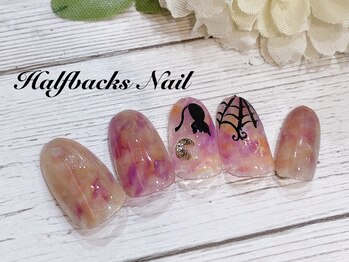 ハーフバックス 堀之内店/ハロウィンネイル
